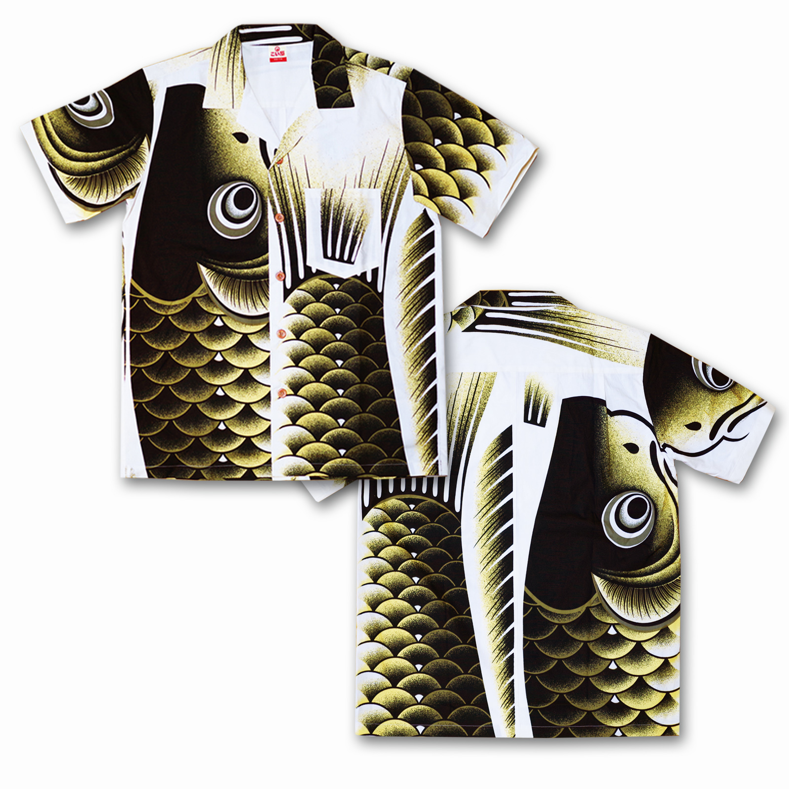 Aloha Shirt Black without Gold