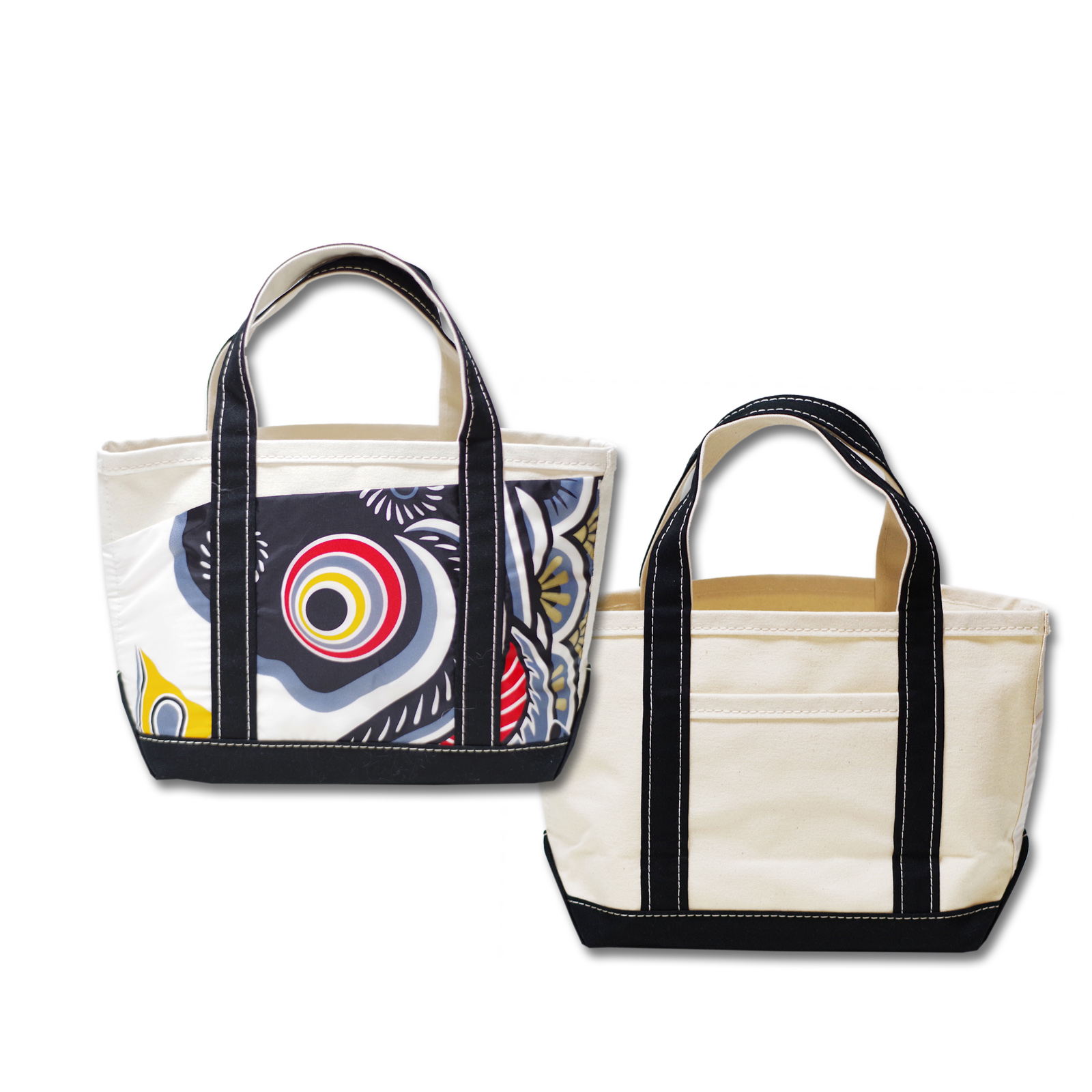 Tote Bag Black Small Size Left Facing