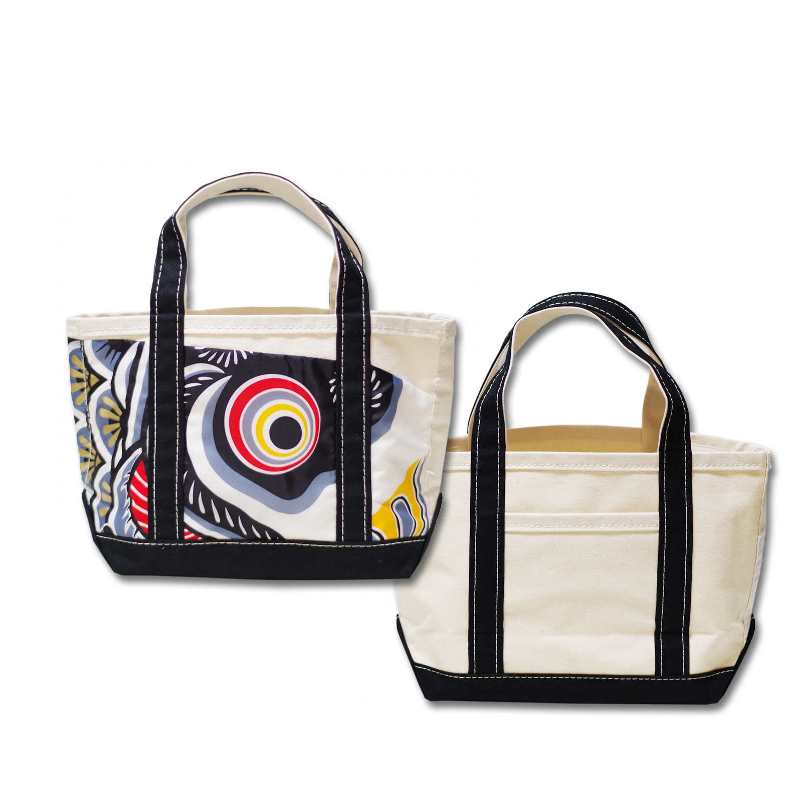 Tote Bag Black Small Size Right Facing